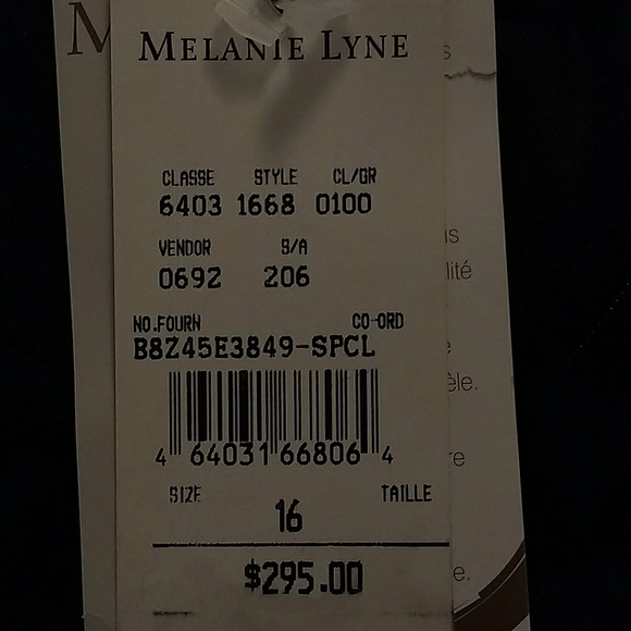 NWT Anne Klein evening/cocktail dress Size 16 - Picture 8 of 8